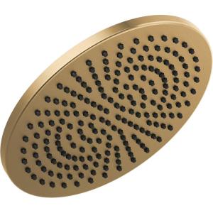 imageDelta Faucet SingleSpray Raincan Shower Head Gold Shower Head Rainfall Shower Head Round Shower Head Metal Shower Head 25 GPM Flow Rate Champagne Bronze 52158CZ25Champagne Bronze