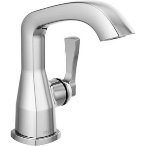imageDelta Faucet Stryke Single Hole Bathroom Faucet Gold Single Handle Bathroom Faucet Bathroom Sink Faucet Delta Gold Bathroom Faucet Lumicoat Champagne Bronze 576CZPRLPUDSTLumicoat Chrome