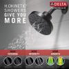 imageDELTA 142749BL Nicoli Tub Shower Matte BlackMatte Black