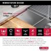 imageDELTA FAUCET 95A93225SSS Lorelai Workstation Kitchen Sink Dropin Top Mount Stainless Steel Single Bowl with WorkFlow Ledge and Chefs Kit of 5 Accessories30in
