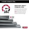 imageDELTA FAUCET 95A93225SSS Lorelai Workstation Kitchen Sink Dropin Top Mount Stainless Steel Single Bowl with WorkFlow Ledge and Chefs Kit of 5 Accessories30in