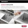 imageDELTA FAUCET 95A93225SSS Lorelai Workstation Kitchen Sink Dropin Top Mount Stainless Steel Single Bowl with WorkFlow Ledge and Chefs Kit of 5 Accessories24in