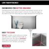 imageDELTA FAUCET 95A93225SSS Lorelai Workstation Kitchen Sink Dropin Top Mount Stainless Steel Single Bowl with WorkFlow Ledge and Chefs Kit of 5 Accessories24in