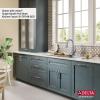 imageDELTA FAUCET 95A93225SSS Lorelai Workstation Kitchen Sink Dropin Top Mount Stainless Steel Single Bowl with WorkFlow Ledge and Chefs Kit of 5 Accessories30in
