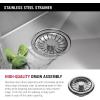 imageDELTA FAUCET Delta Lenta 32inch Undermount 16 Gauge Stainless Steel Single Bowl Kitchen Sink with Accessories 95303432SSS Satin
