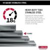 imageDELTA FAUCET Delta Marca 25 Inch DropIn Undermount Stainless Steel Single Bowl Kitchen Sink with Accessories