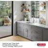 imageDELTA FAUCET Delta Marca 30 inch DropIn Undermount Stainless Steel Single Bowl Kitchen Sink with Accessories23 inch