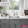 imageDELTA FAUCET Delta Marca 30 inch DropIn Undermount Stainless Steel Single Bowl Kitchen Sink with Accessories24 Inch