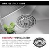 imageDELTA FAUCET Delta Marca 30 inch DropIn Undermount Stainless Steel Single Bowl Kitchen Sink with Accessories24 Inch