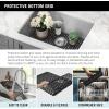 imageDELTA FAUCET Delta Marca 30 inch DropIn Undermount Stainless Steel Single Bowl Kitchen Sink with Accessories24 Inch