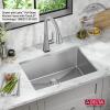 imageDELTA FAUCET Delta Marca 30 inch DropIn Undermount Stainless Steel Single Bowl Kitchen Sink with Accessories26 Inch