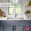 imageDELTA FAUCET Delta Marca 30 inch DropIn Undermount Stainless Steel Single Bowl Kitchen Sink with Accessories26 Inch