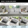 imageDELTA FAUCET Delta Marca 30 inch DropIn Undermount Stainless Steel Single Bowl Kitchen Sink with Accessories30in