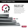 imageDELTA FAUCET Delta Marca 33 inch DropIn Undermount Stainless Steel Single Bowl Kitchen Sink with Accessories