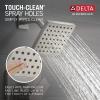 imageDELTA FAUCET Modern 14 Series Matte Black Shower Faucet Shower Trim Kit with SingleSpray TouchClean Black Shower Head Matte Black T14267BLPP Valve Not IncludedStainless