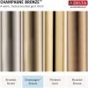 imageDelta Faucet Arvo 14 Series SingleHandle Shower Faucet Shower Trim Kit with 4Spray In2ition 2in1 Dual Hand Held Shower Head with Hose Matte Black 142840BLI Valve IncludedChampagne Bronze