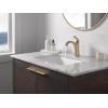 imageDelta Faucet Arvo Matte Black Bathroom Faucet Single Hole Bathroom Faucet Black Single Handle Bathroom Faucet Bathroom Sink Faucet Drain Assembly Included Matte Black 15840LFBLChampagne Bronze