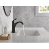 imageDelta Faucet Arvo Matte Black Bathroom Faucet Single Hole Bathroom Faucet Black Single Handle Bathroom Faucet Bathroom Sink Faucet Drain Assembly Included Matte Black 15840LFBLMatte Black