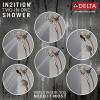 imageDelta Faucet Ashlyn 17 Series DualFunction Shower Trim Kit with 2Spray TouchClean In2ition 2in1 Hand Held Shower Head with Hose Matte Black T17264BLI Valve Not IncludedStainless