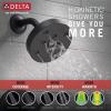 imageDelta Faucet Trinsic 14 Series SingleFunction Matte Black Tub and Shower Faucet Set Delta H2Okinetic Shower Valve Trim Kit Shower Faucet Set Matte Black T14459BL with Valve Not IncludedMatte Black