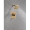 imageDelta Faucet Velum 14 Series SingleFunction Gold Shower Faucet Set Valve Trim Kit Shower Handle Delta Shower Trim Kit Shower Set Champagne Bronze T14237CZ Valve Not IncludedChampagne Bronze