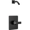 imageDelta Faucet Velum 14 Series SingleFunction Gold Shower Faucet Set Valve Trim Kit Shower Handle Delta Shower Trim Kit Shower Set Champagne Bronze T14237CZ Valve Not IncludedMatte Black