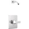 imageDelta Faucet Velum 14 Series SingleFunction Gold Shower Faucet Set Valve Trim Kit Shower Handle Delta Shower Trim Kit Shower Set Champagne Bronze T14237CZ Valve Not IncludedChrome