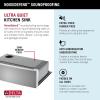 imageDelta Lenta 30inch Retrofit Farmhouse Apron Front 16 Gauge Stainless Steel Single Bowl Kitchen Sink for UndermountDropIn Installation with Accessories 95J132T30SSS