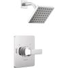 imageDelta Faucet Velum 14 Series SingleFunction Gold Shower Faucet Set Valve Trim Kit Shower Handle Delta Shower Trim Kit Shower Set Champagne Bronze T14237CZ Valve Not IncludedChrome