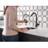 imageDelta Faucet Emmeline Touch Bar Faucet Gold Bar Faucet Bar Sink Faucet Single Hole Wet Bar Faucets with Pull Down Sprayer Delta Touch2O Technology Lumicoat Champagne Bronze 9982TCZPRDSTMatte Black