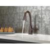 imageDelta Faucet Mateo Bar Faucet Brushed Nickel Bar Sink Faucet Single Hole Wet Bar Faucets with Pull Down Sprayer Prep Sink Faucet Faucet for Bar Sink Arctic Stainless 9983ARDSTVenetian Bronze
