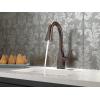 imageDelta Faucet Mateo Bar Faucet Brushed Nickel Bar Sink Faucet Single Hole Wet Bar Faucets with Pull Down Sprayer Prep Sink Faucet Faucet for Bar Sink Arctic Stainless 9983ARDSTChrome
