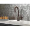 imageDelta Faucet Mateo Bar Faucet Brushed Nickel Bar Sink Faucet Single Hole Wet Bar Faucets with Pull Down Sprayer Prep Sink Faucet Faucet for Bar Sink Arctic Stainless 9983ARDSTChrome