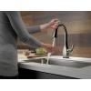 imageDelta Faucet Mateo Bar Faucet Brushed Nickel Bar Sink Faucet Single Hole Wet Bar Faucets with Pull Down Sprayer Prep Sink Faucet Faucet for Bar Sink Arctic Stainless 9983ARDSTBlack Stainless