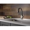 imageDelta Faucet Mateo Bar Faucet Brushed Nickel Bar Sink Faucet Single Hole Wet Bar Faucets with Pull Down Sprayer Prep Sink Faucet Faucet for Bar Sink Arctic Stainless 9983ARDSTBlack Stainless