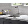 imageDelta Faucet Pivotal Bar Faucet Brushed Nickel Bar Sink Faucet Single Hole Wet Bar Faucets Single Hole Prep Sink Faucet Faucet for Bar Sink Kitchen Faucet Arctic Stainless 1993LFARChrome