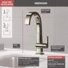 imageDelta Faucet Pivotal Bar Faucet Brushed Nickel Bar Sink Faucet Single Hole Wet Bar Faucets Single Hole Prep Sink Faucet Faucet for Bar Sink Kitchen Faucet Arctic Stainless 1993LFARPolished Nickel