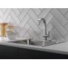 imageDelta Faucet Pivotal Bar Faucet Brushed Nickel Bar Sink Faucet Single Hole Wet Bar Faucets Single Hole Prep Sink Faucet Faucet for Bar Sink Kitchen Faucet Arctic Stainless 1993LFARArctic Stainless