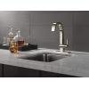 imageDelta Faucet Pivotal Bar Faucet Brushed Nickel Bar Sink Faucet Single Hole Wet Bar Faucets Single Hole Prep Sink Faucet Faucet for Bar Sink Kitchen Faucet Arctic Stainless 1993LFARPolished Nickel