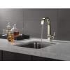 imageDelta Faucet Pivotal Bar Faucet Brushed Nickel Bar Sink Faucet Single Hole Wet Bar Faucets Single Hole Prep Sink Faucet Faucet for Bar Sink Kitchen Faucet Arctic Stainless 1993LFARPolished Nickel