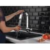 imageDelta Faucet Pivotal Touch Bar Faucet Brushed Nickel Bar Sink Faucet Single Hole Wet Bar Faucets with Pull Down Sprayer Prep Sink Faucet Delta Touch2O Technology Arctic Stainless 9993TARDSTChrome