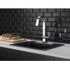 imageDelta Faucet Pivotal Touch Bar Faucet Brushed Nickel Bar Sink Faucet Single Hole Wet Bar Faucets with Pull Down Sprayer Prep Sink Faucet Delta Touch2O Technology Arctic Stainless 9993TARDSTChrome