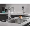 imageDelta Faucet Pivotal Touch Bar Faucet Brushed Nickel Bar Sink Faucet Single Hole Wet Bar Faucets with Pull Down Sprayer Prep Sink Faucet Delta Touch2O Technology Arctic Stainless 9993TARDSTArctic Stainless