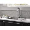 imageDelta Faucet Pivotal Touch Bar Faucet Brushed Nickel Bar Sink Faucet Single Hole Wet Bar Faucets with Pull Down Sprayer Prep Sink Faucet Delta Touch2O Technology Arctic Stainless 9993TARDSTArctic Stainless