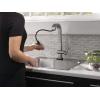 imageDelta Faucet Pivotal Touch Bar Faucet Brushed Nickel Bar Sink Faucet Single Hole Wet Bar Faucets with Pull Down Sprayer Prep Sink Faucet Delta Touch2O Technology Arctic Stainless 9993TARDSTArctic Stainless
