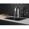 imageDelta Faucet Pivotal Touch Bar Faucet Brushed Nickel Bar Sink Faucet Single Hole Wet Bar Faucets with Pull Down Sprayer Prep Sink Faucet Delta Touch2O Technology Arctic Stainless 9993TARDSTChrome
