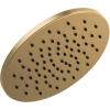 imageDelta Faucet SingleSpray Raincan Shower Head Black Shower Head Rainfall Shower Head Round Shower Head Metal Shower Head 175 GPM Flow Rate Water Saving Shower Head Matte Black 52158BLChampagne Bronze
