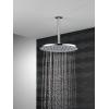 imageDelta Faucet SingleSpray Raincan Shower Head Black Shower Head Rainfall Shower Head Round Shower Head Metal Shower Head 175 GPM Flow Rate Water Saving Shower Head Matte Black 52158BLChrome