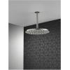 imageDelta Faucet SingleSpray Raincan Shower Head Black Shower Head Rainfall Shower Head Round Shower Head Metal Shower Head 175 GPM Flow Rate Water Saving Shower Head Matte Black 52158BLMatte Black
