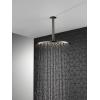 imageDelta Faucet SingleSpray Raincan Shower Head Black Shower Head Rainfall Shower Head Round Shower Head Metal Shower Head 175 GPM Flow Rate Water Saving Shower Head Matte Black 52158BLBlack Stainless